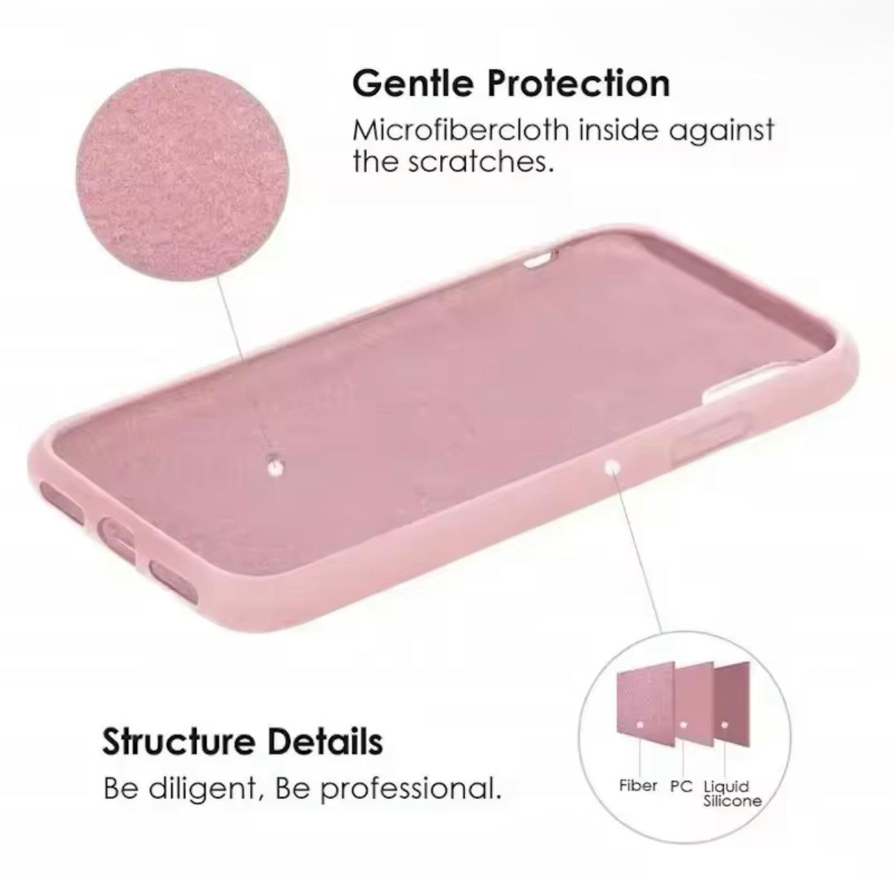 Apple Signature Silicone Phone Case- for Apple iPhone 16 Series 2024 Apple Signature Silicone Phone Case- for Apple iPhone 16 Series 2024